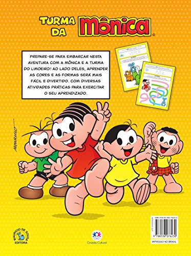 Turma da Mônica - Vamos aprender as cores e formas