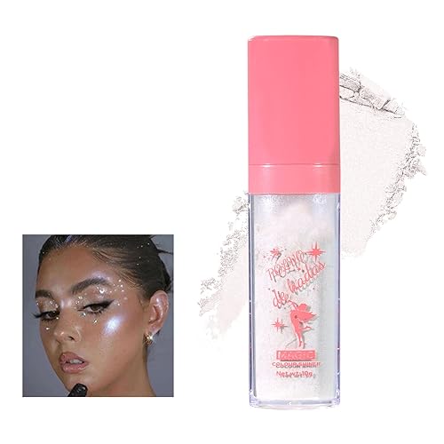 DAGEDA Polvo De Hadas Highlighter Stick polvo de resaltador de purpurina corporal de alto brillo maquillaje de hadas brillante para cara y cuerpo