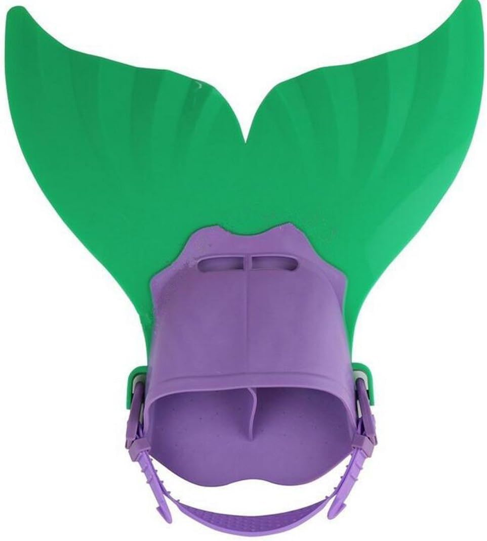 Kid Children Swimming Fins Training Flipper Mermaid Swim Fin Swimming Foot Flipper Diving Feet Tail Monofin