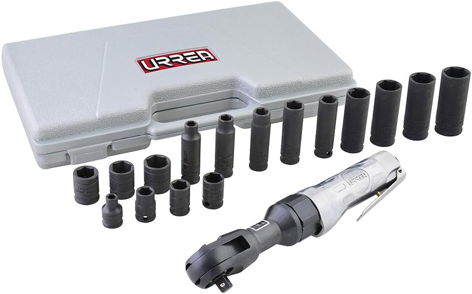 Urrea UP886KM 3/8-Inch Drive Ratchet Wrench Set