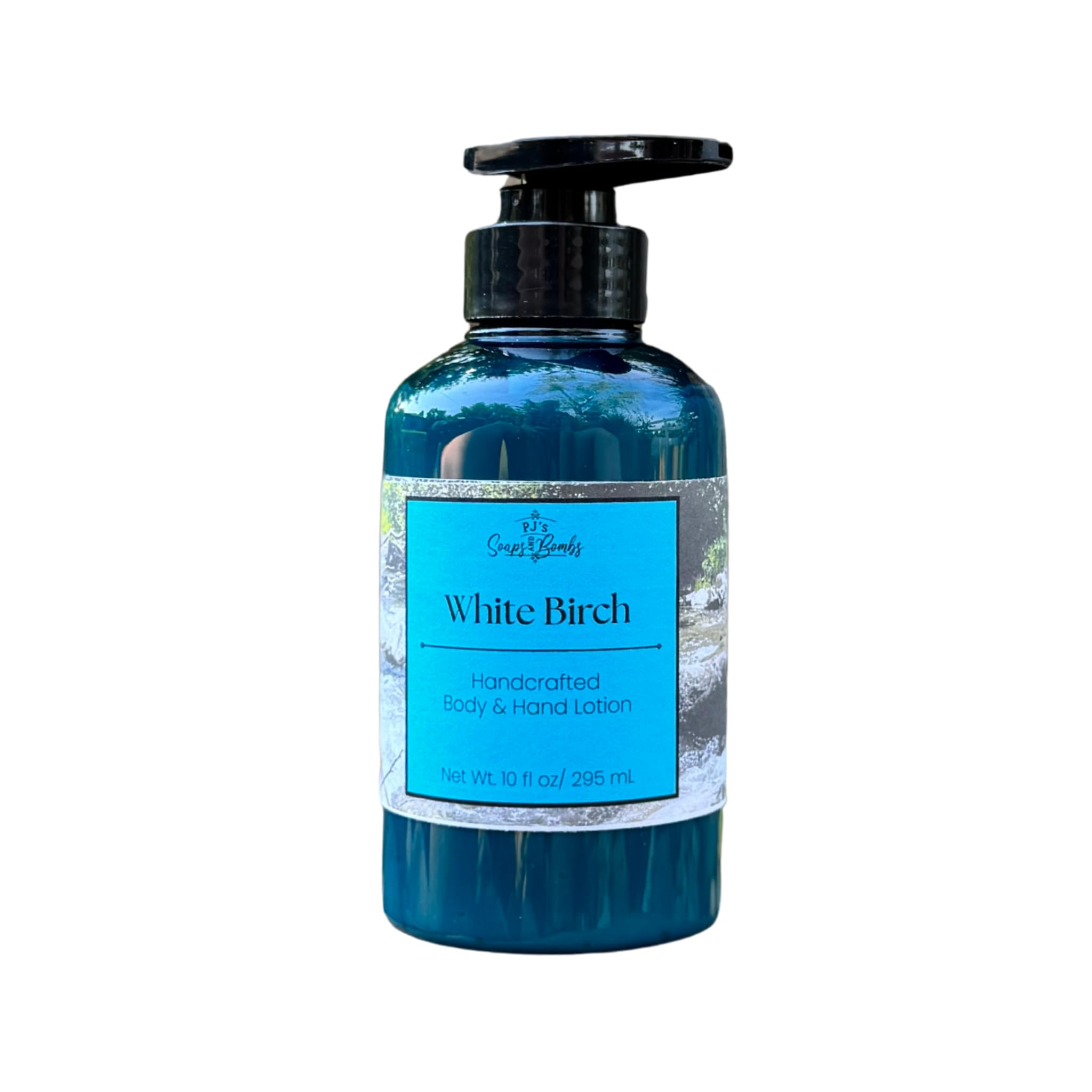 PJ's White Birch Handcrafted Luxury Body Lotion – Moisturizing, Non-Greasy Skincare with Natural Ingredients, Paraben-Free & Cruelty-Free, 10 oz