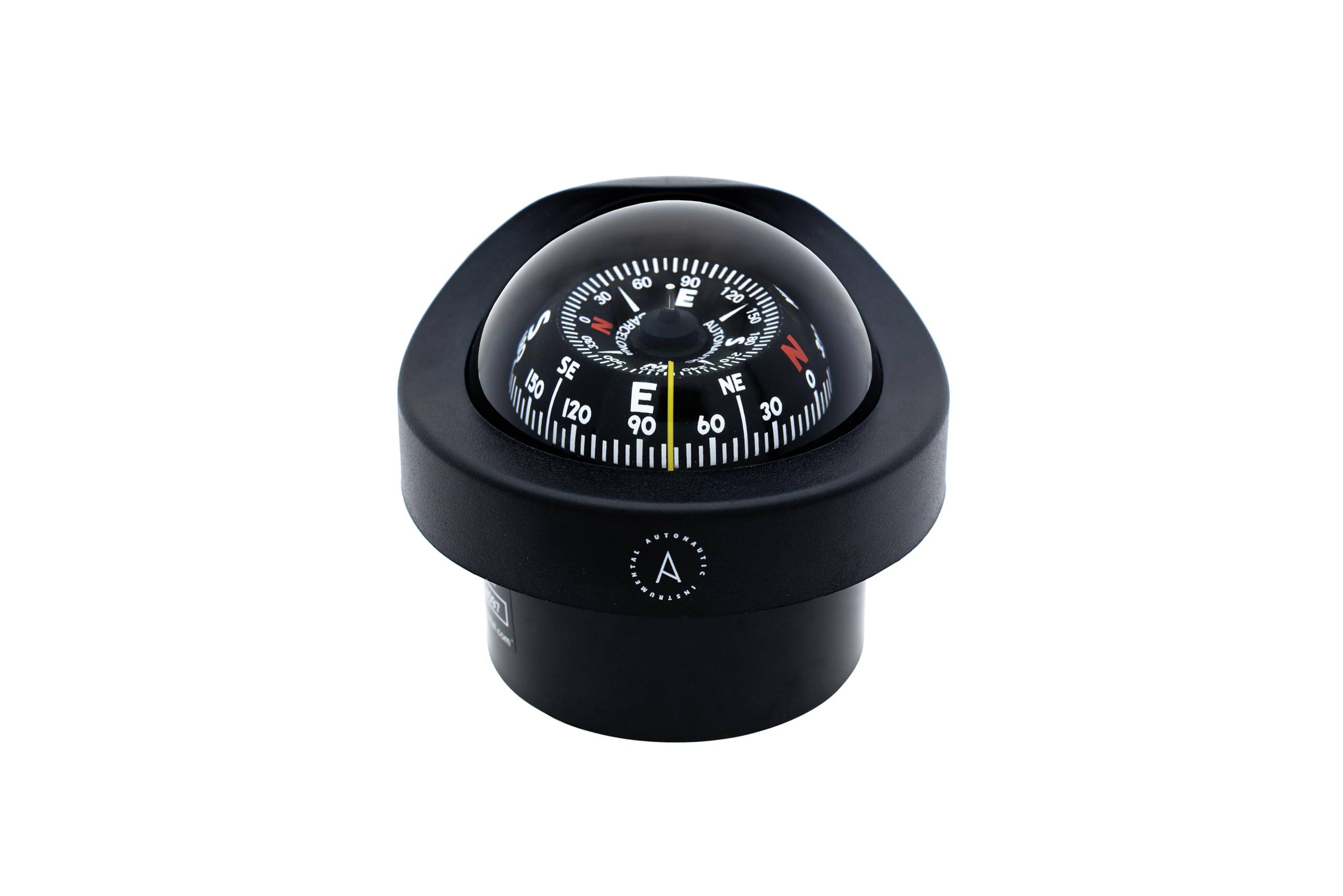 Autonautic - C12/110-0011 - Bussola a incasso orizzontale per Barche a Motore o Vela - 208mm (La) x 208mm (Lu) x 148.6mm (A)