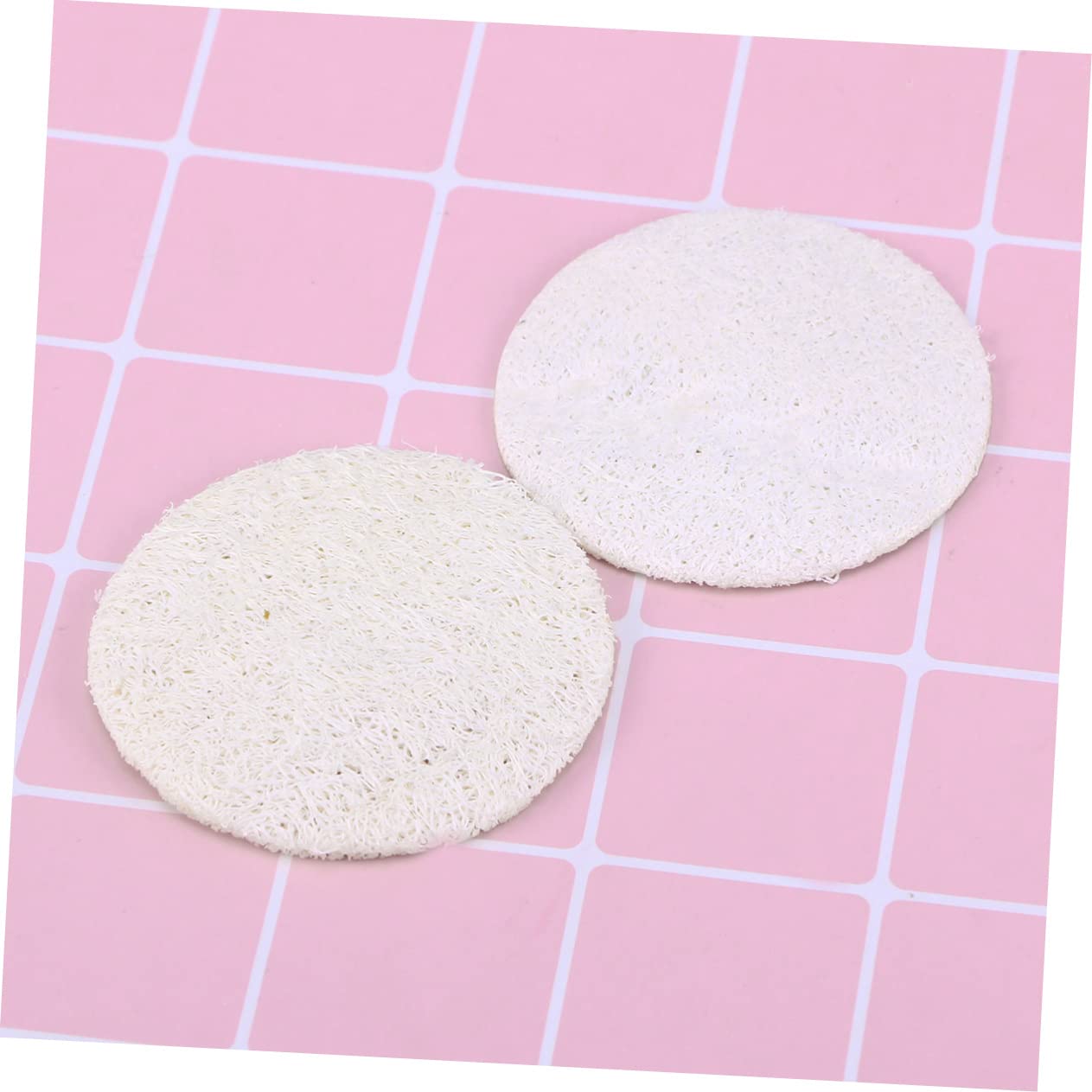 Beaupretty 500piezas Esponjas Exfoliantes De Luffa Reutilizables Para Desmaquillado y Cuidado Facial Paquete De Unidades Suaves y Ecológicas Para Limpieza Profunda y Eliminación De