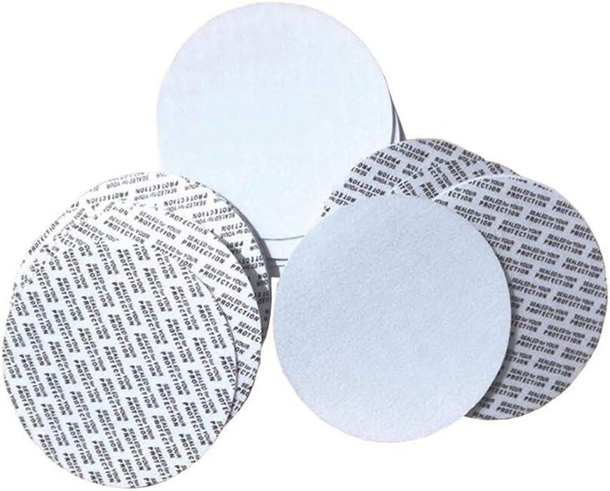 100PCS Safety Seal Pressure Foam Self Adhesive Gasket Leak Proof Lid Lining Cap Sealing Silm Waterproof Membrane For Cosmetic Bottle Cover Liner Pills Holder Snack Storage Container(2.7cm/1.1inch)
