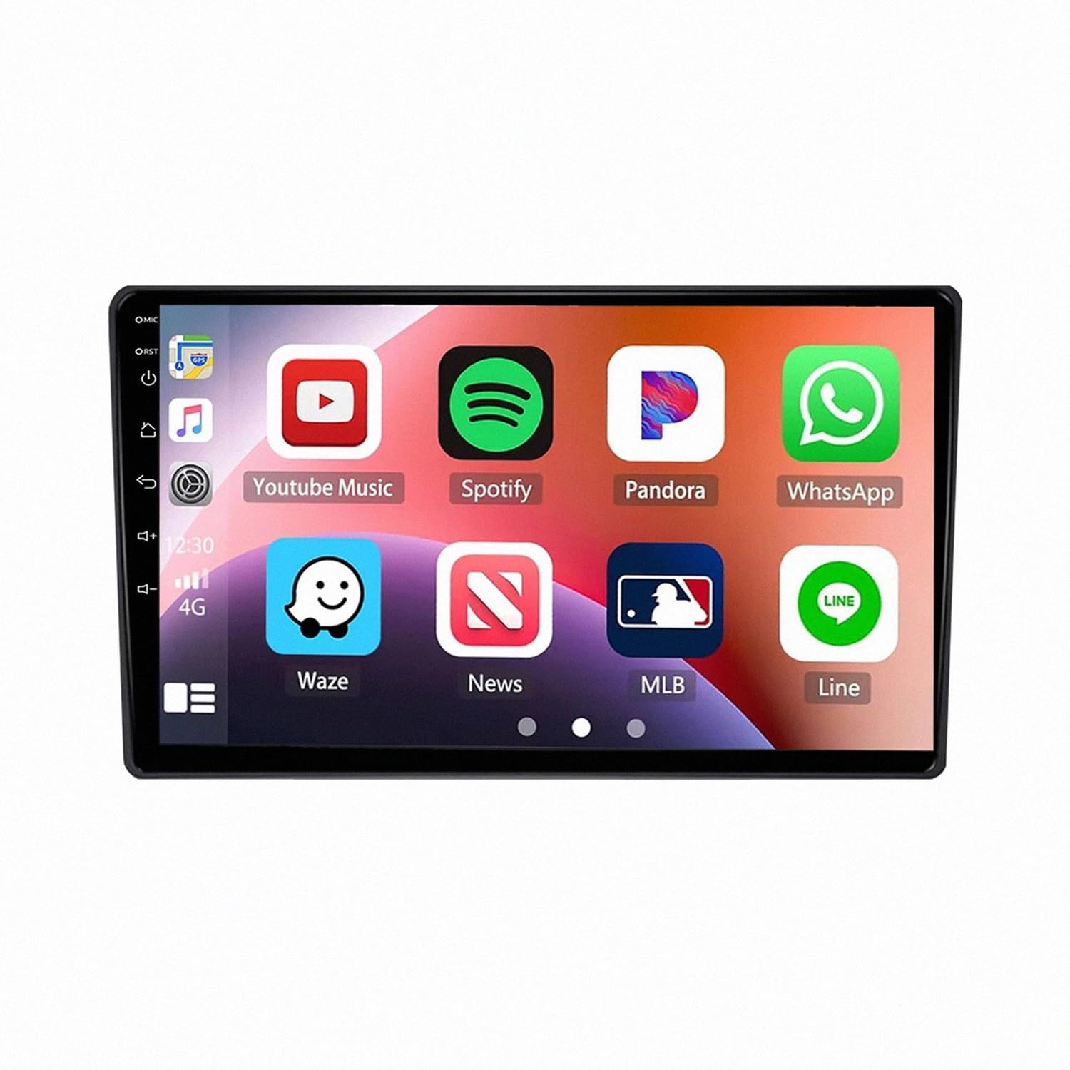 System Audio Dla Apple Carplay I Android Auto dla Fiat Ducato Citroen Jumper 2 2006-2022 Przenośny Ekran Dotykowy Apple Carplay, Nawigacja Gps/Sterowanie Głosowe/Mirror, 8 Rdzeń 8G+256G
