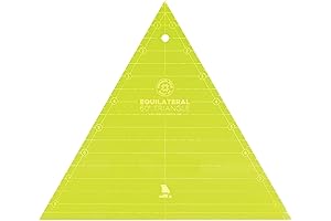 Missouri Star Quilt Triangle Ruler for Quilting