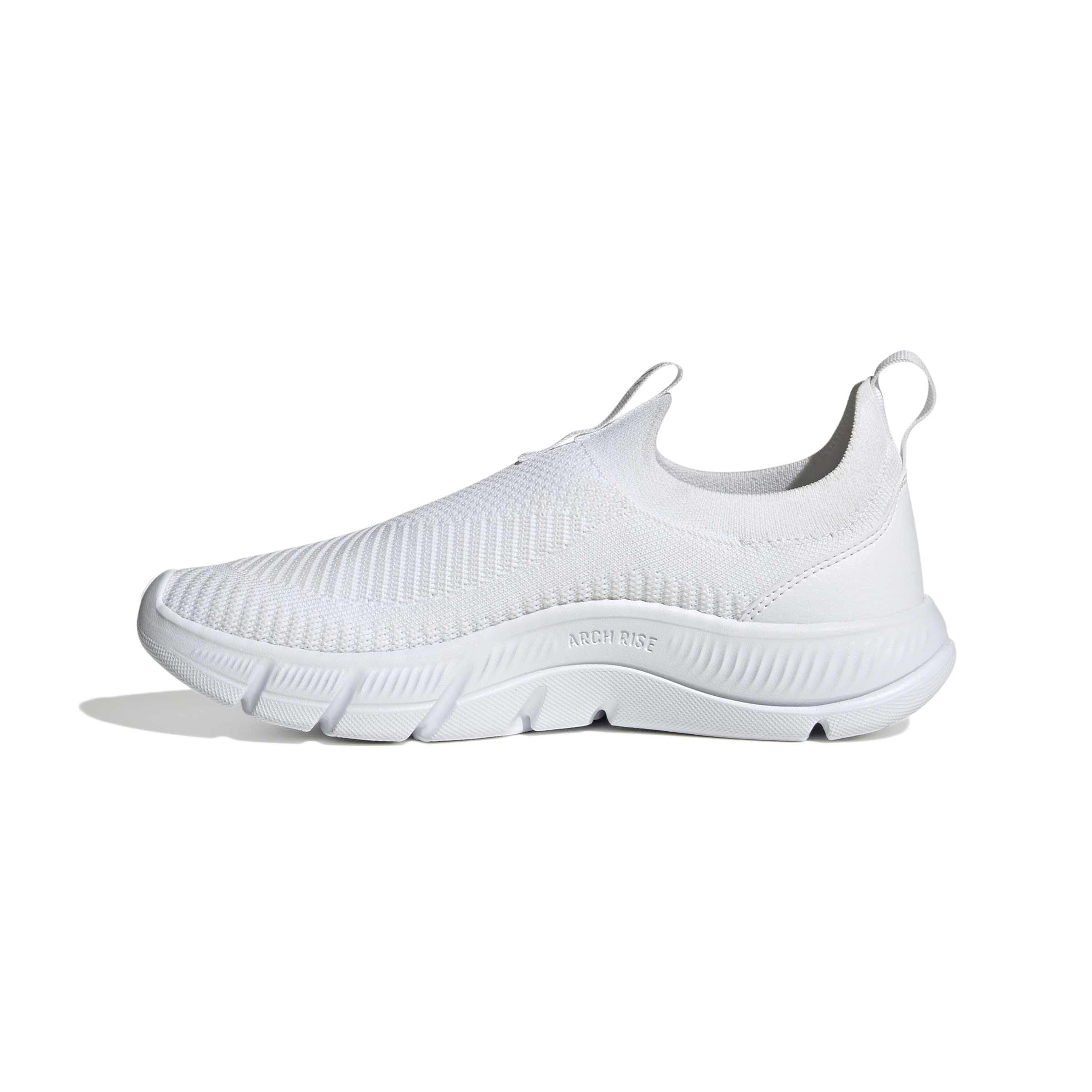 adidas Women's Cloudfoam Flex Sock Shoes, FTWR White/FTWR White/Grey Two, 6.5 UK