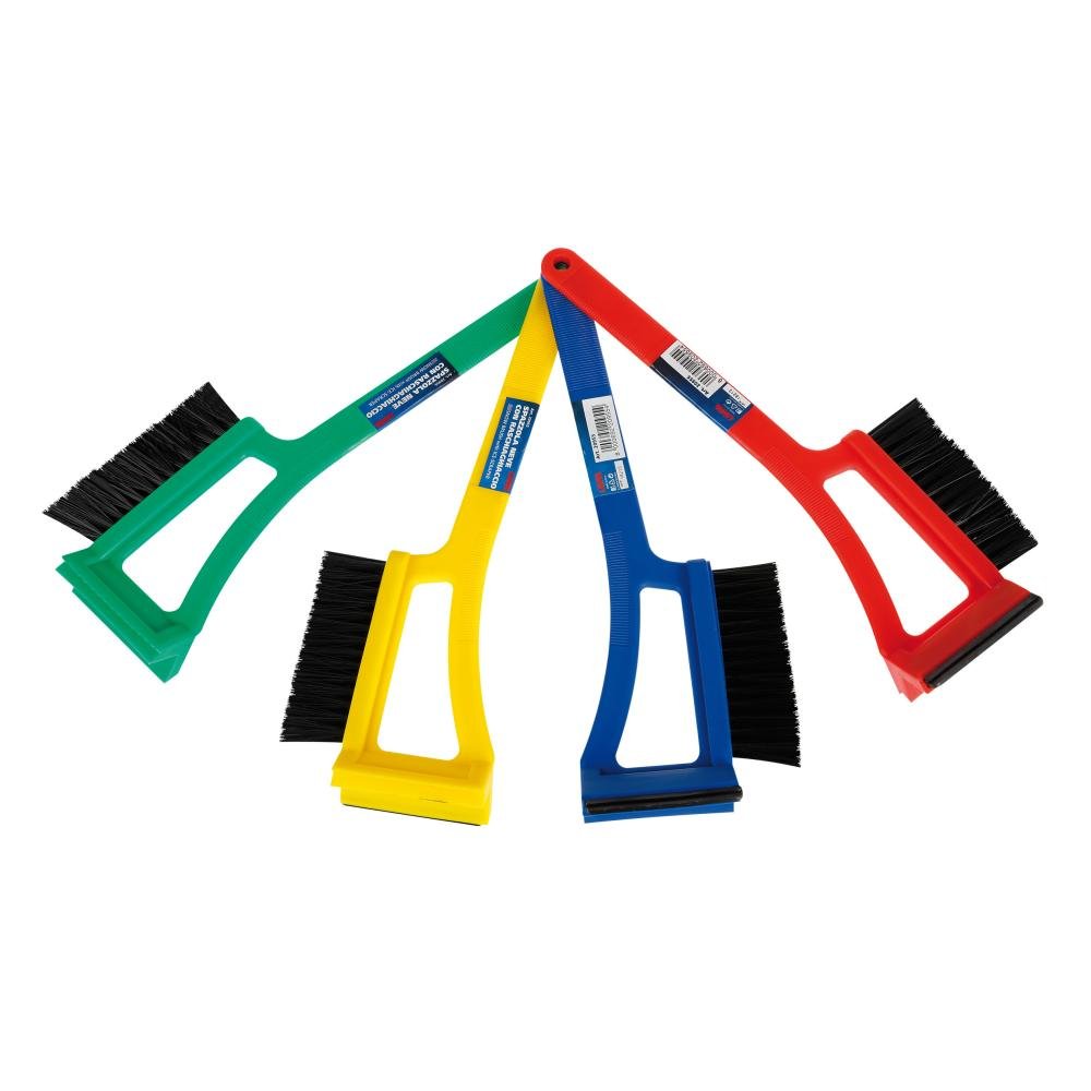 Spazzola Neve con Raschiaghiaccio Lampa