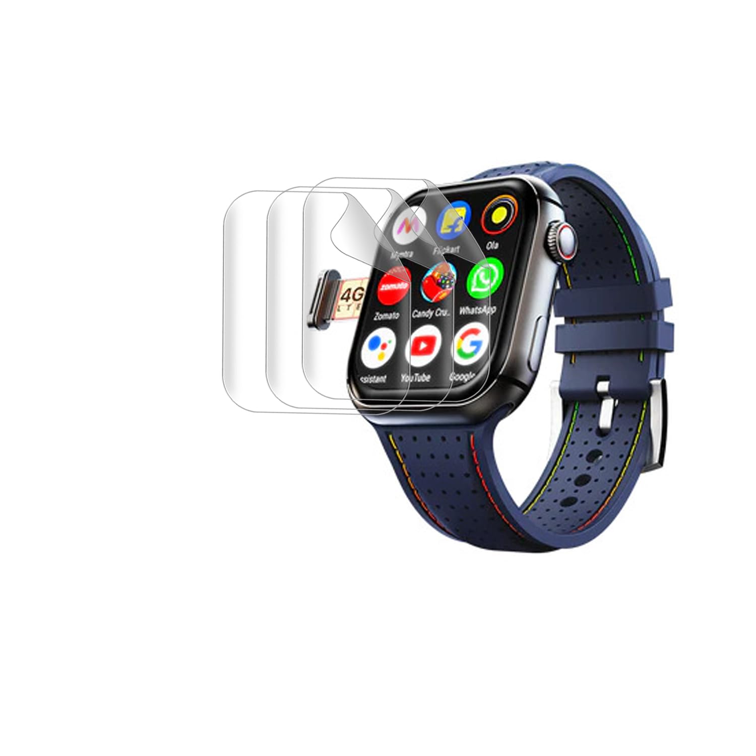 ODDS Fire Boltt Dream Smartwatch Screen Protector Guard For Fire Boltt Dream Smartwatch 2.02" (Not A Tempered Glass) (PACK OF 3PC) (B0CS3N6344) Amazon Price History, Amazon Price Tracker
