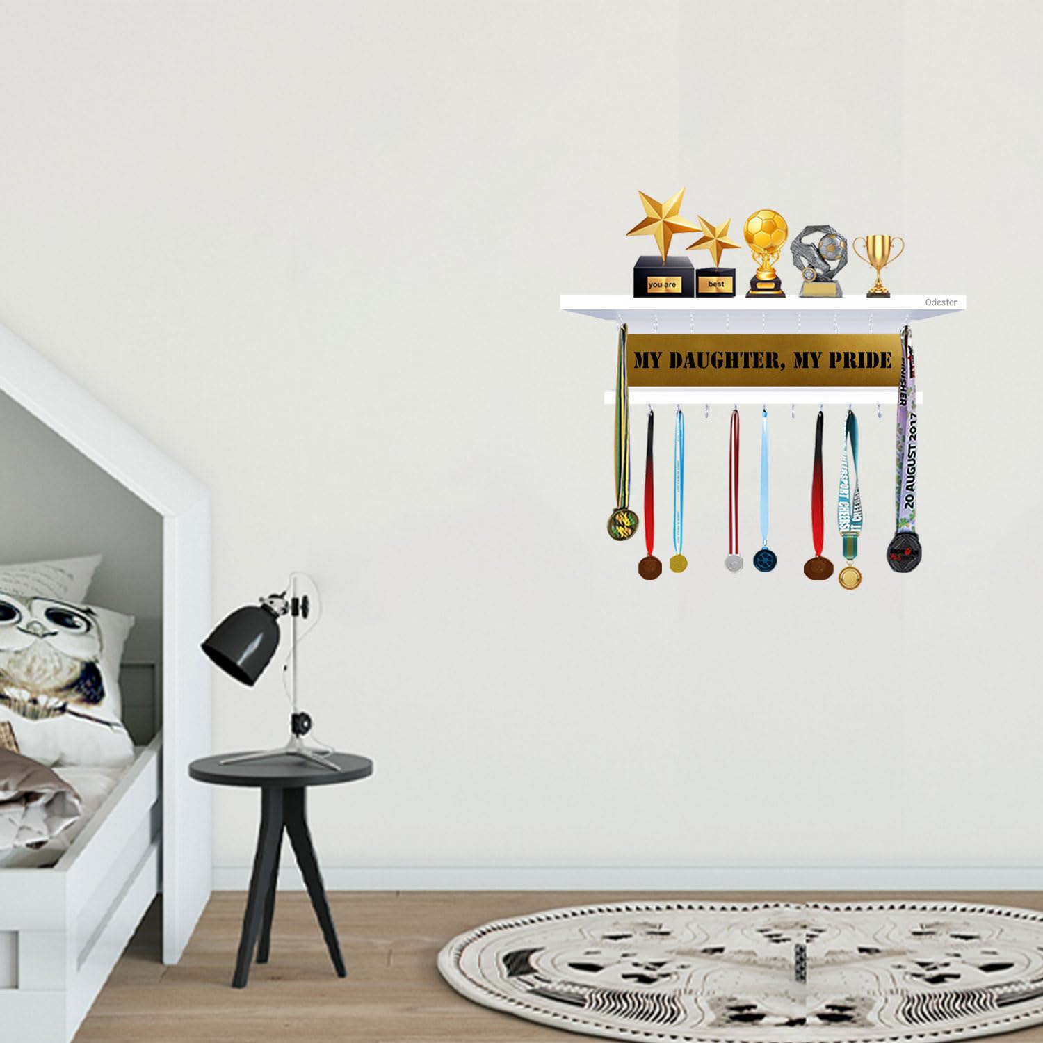 See full amazon price history chart for Odestar Large Medal Holder- My Daughter My Pride- White Odestar Large Medal Holder- My Daughter My Pride- White (B0BR8CZL45) Amazon Price History, Amazon Price Tracker