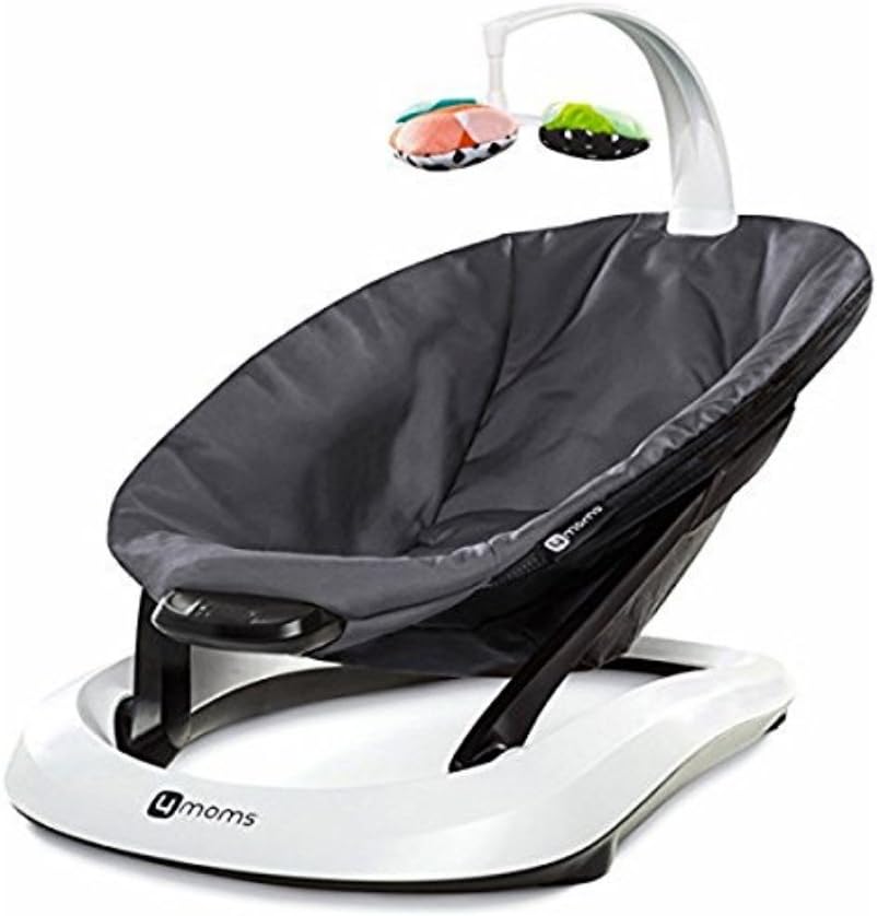 4moms, bounceRoo, Bouncer Seat, Dark Grey Classic
