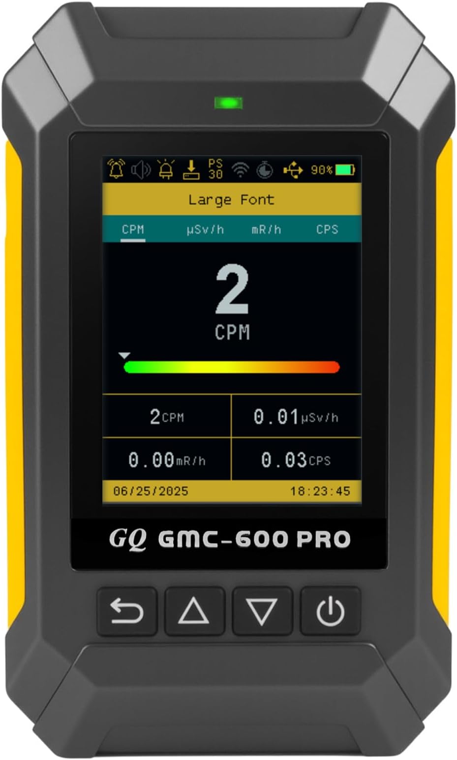 GQ GMC-600 Plus Geiger Counter Nuclear Radiation Detector