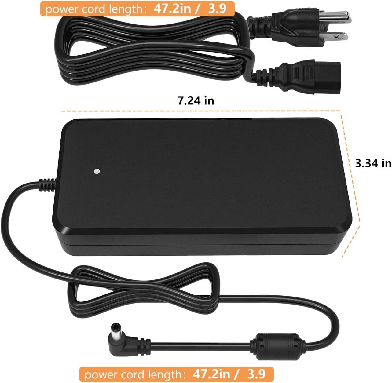 54V Power Supply Compatible with Ubiquiti Networks UniFi XG 6 PoE,US-XG-6POE,USW-Ultra-210W 6 and 8-Port Switches,ADS-210NX-48-1,540210E,ADS-210NX-48-1540210E Replacement AC DC 210W Power Adapter