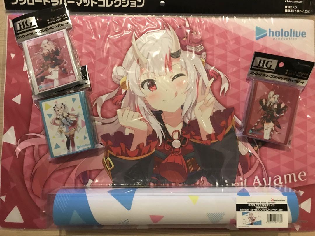 Amazon.co.jp: 百鬼あやめ ラバーマット2種 スリーブ3種 セット 