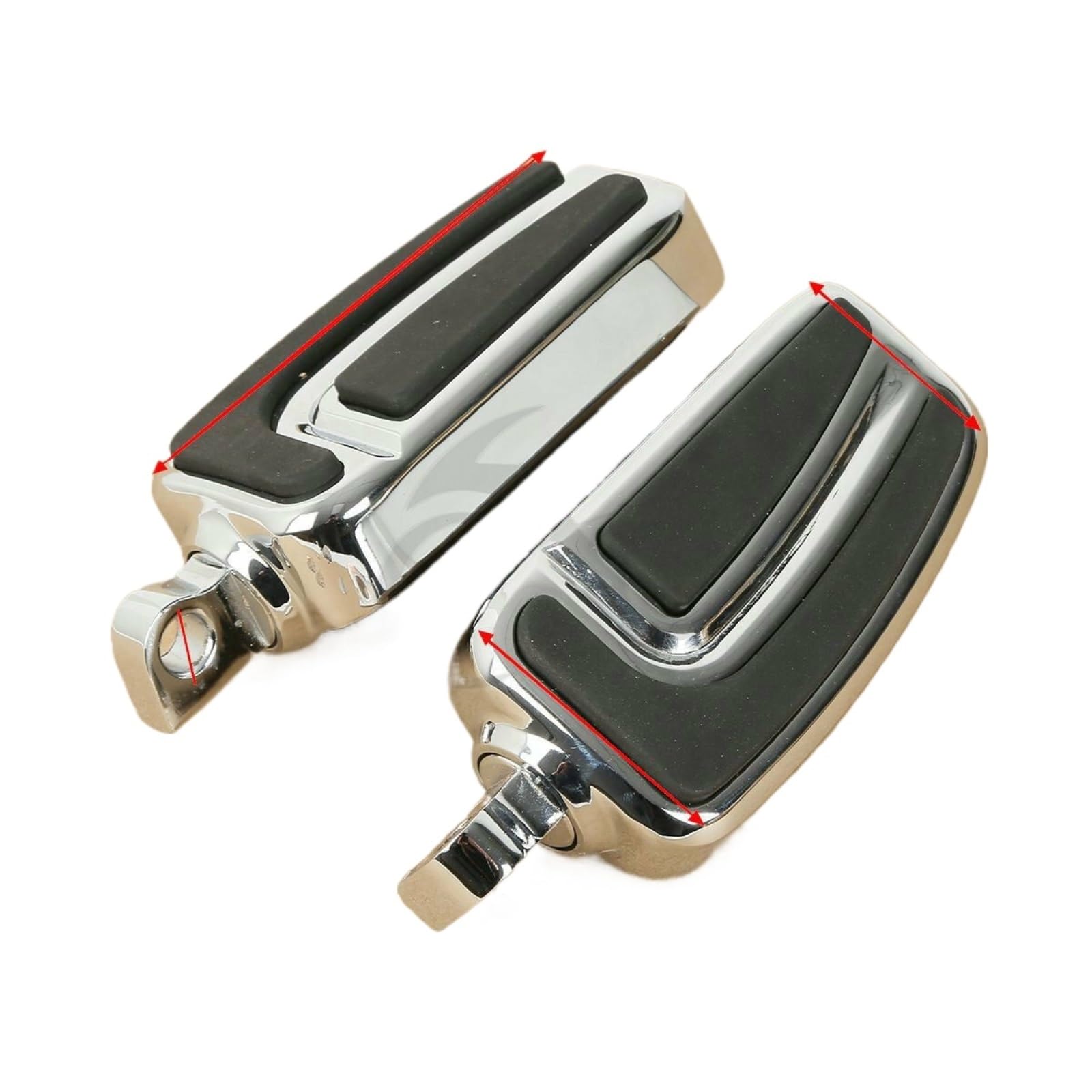 Motorcycle Floorboard Foot Board Footrest Shifter Brake Pedal For Harley Touring Road King Electra Glide Street Glide(Footpeg B Set)