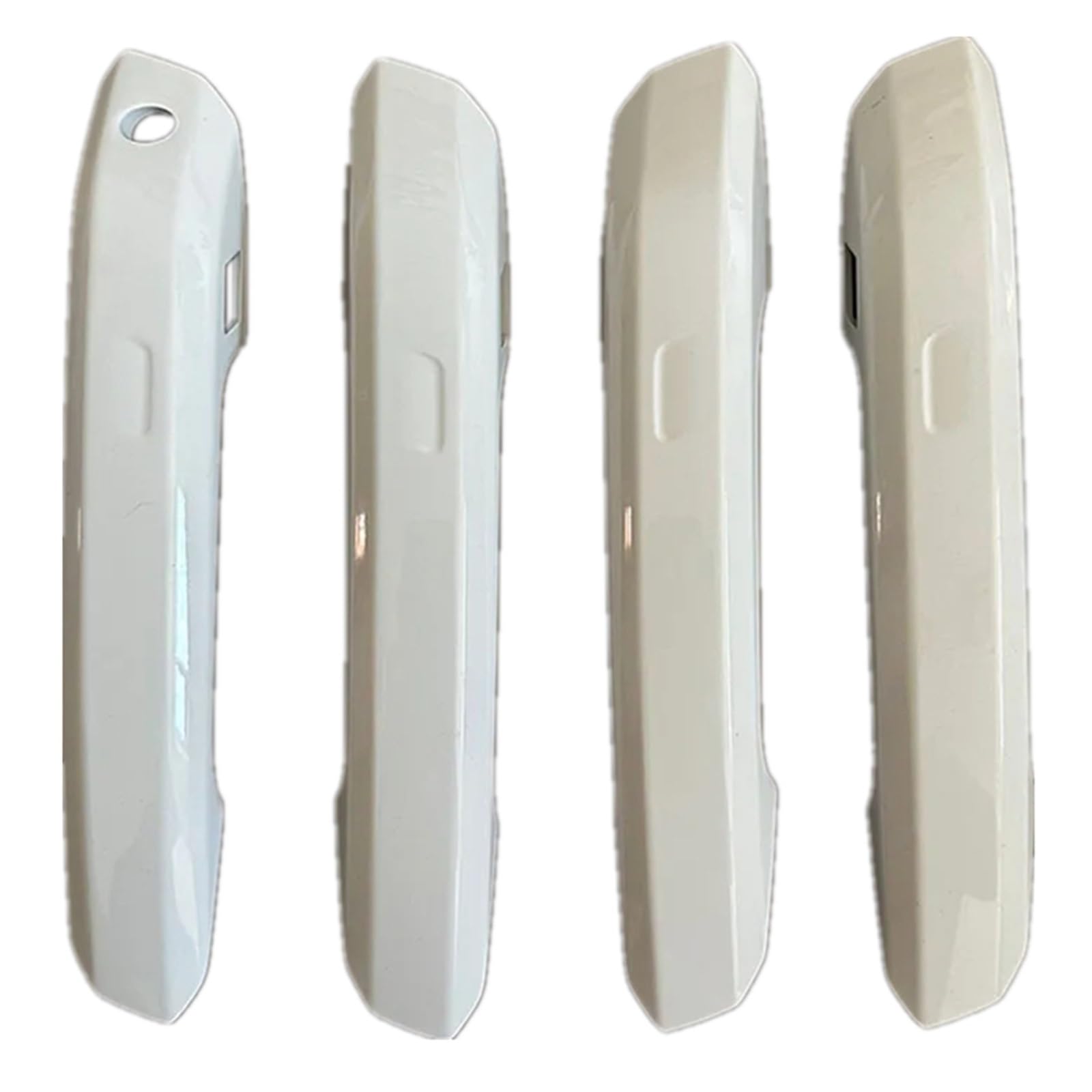 Cfayrlms White Door Pull Cover Compatible With For Q5 2019 2020 2021 2022 2021 2024 Door Handle Cover Set Auto Exterior