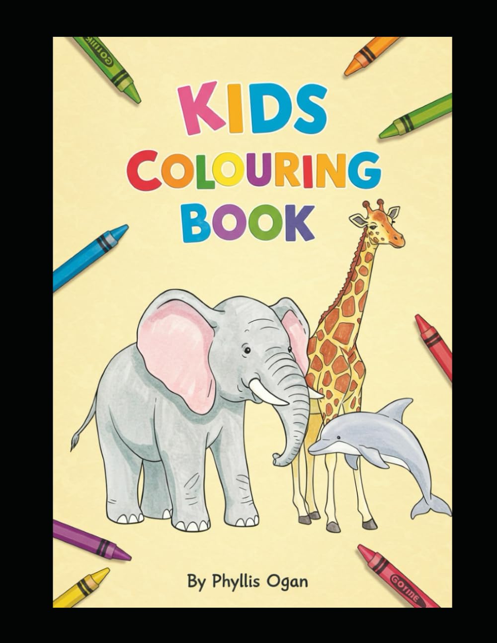 Colourful Safari: Magical Animal Friends Colouring Book for Toddlers & Kids Ages 3-6: Easy, Educational, and Fun! Explore Jungle, Ocean, and Farm Friends with Simple Designs for Little Hands