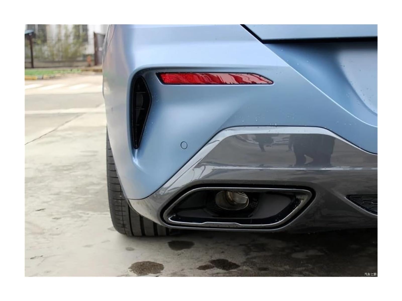 Pour BMW Series 8 840i 850i Embout Silencieux D'échappement Modifié Acier Inoxydable Noir Port Carré G15 G16 Extrémités