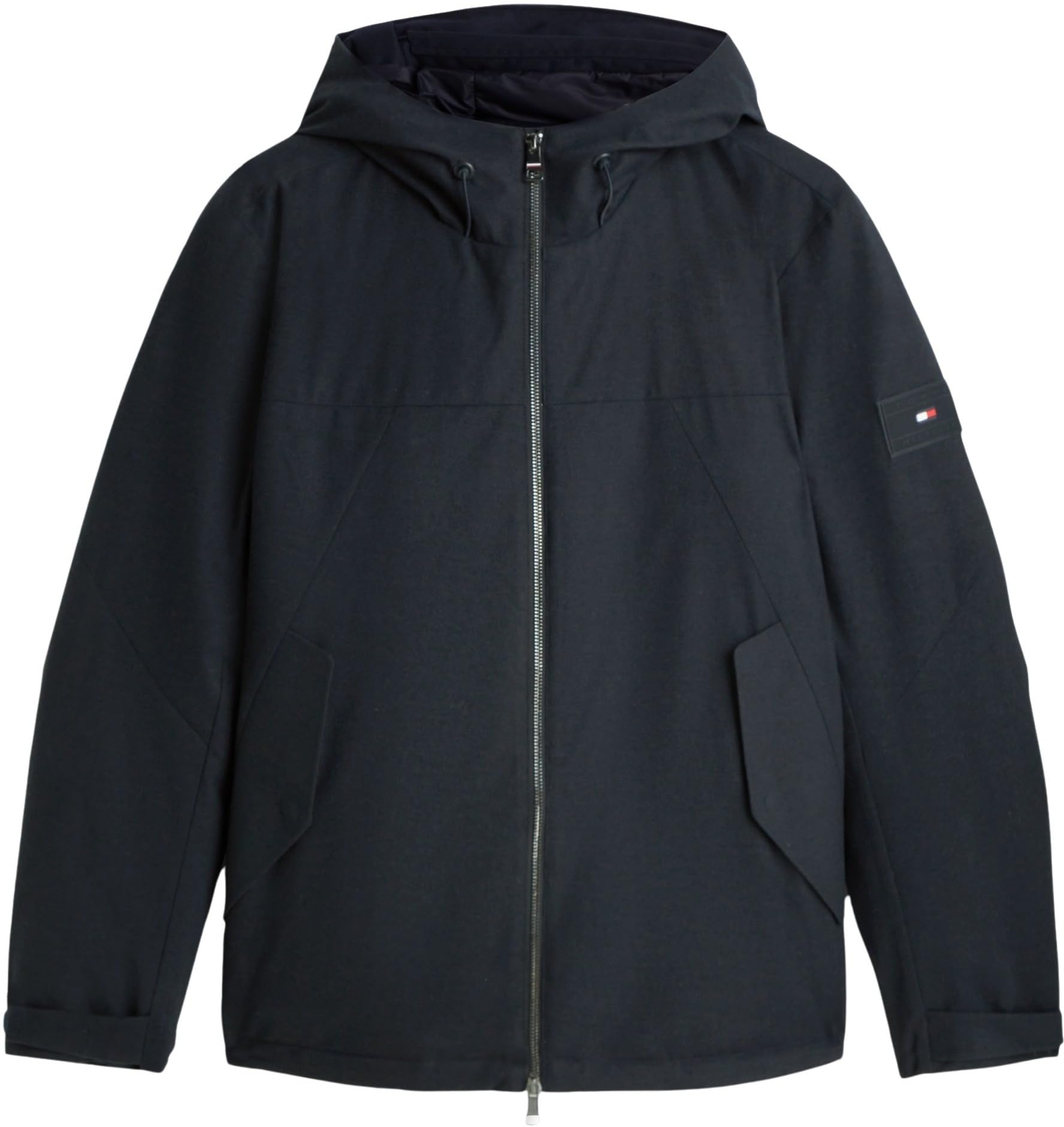 Tommy Hilfiger Tech Hooded Short Padded Jkt Mw0mw42823 Altre Giacche Unisex - Adulto