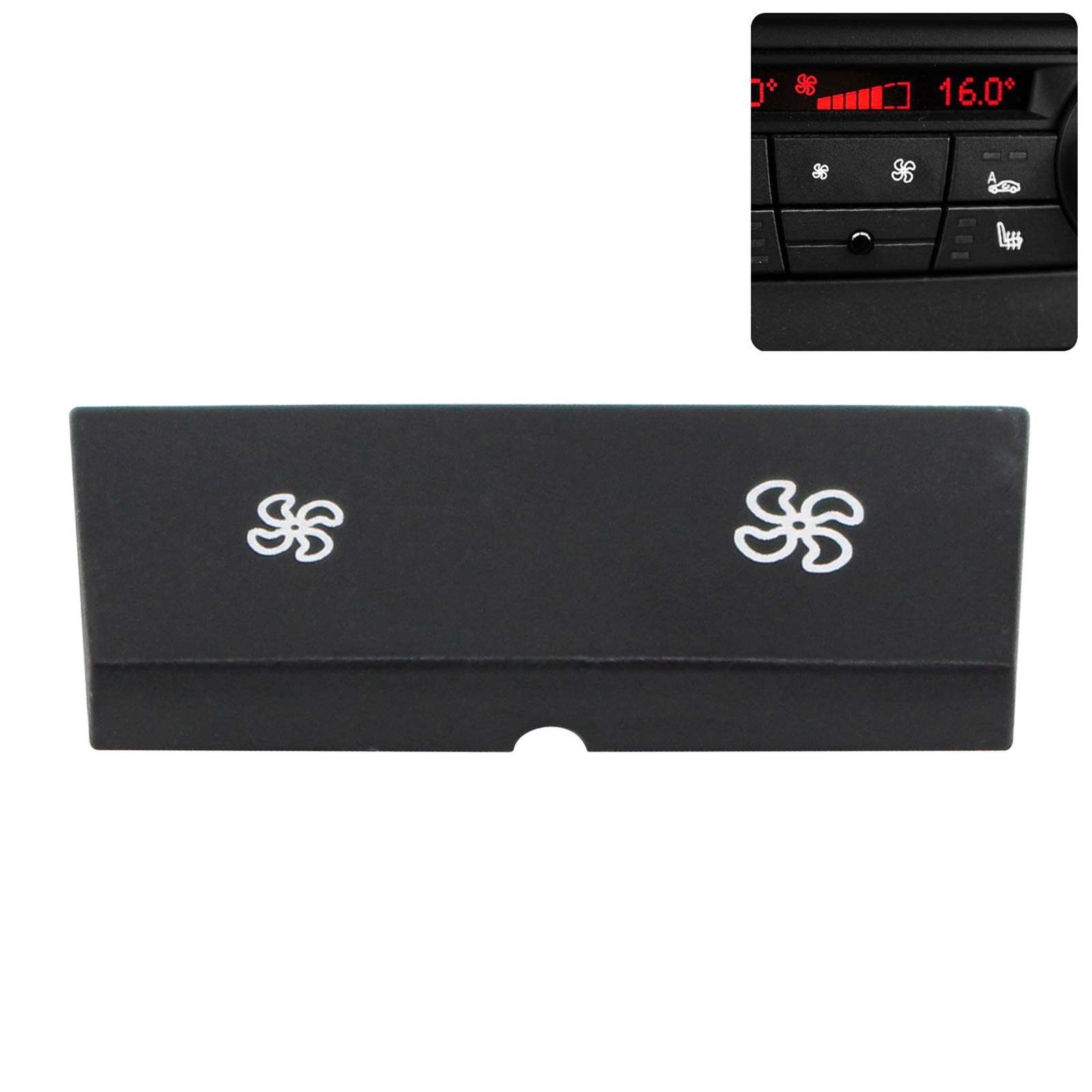 A/C Panel de control de calentador ventilador de reparación botón para BMW E90 F25 X3 E84 de repuesto número de pieza 64119199259