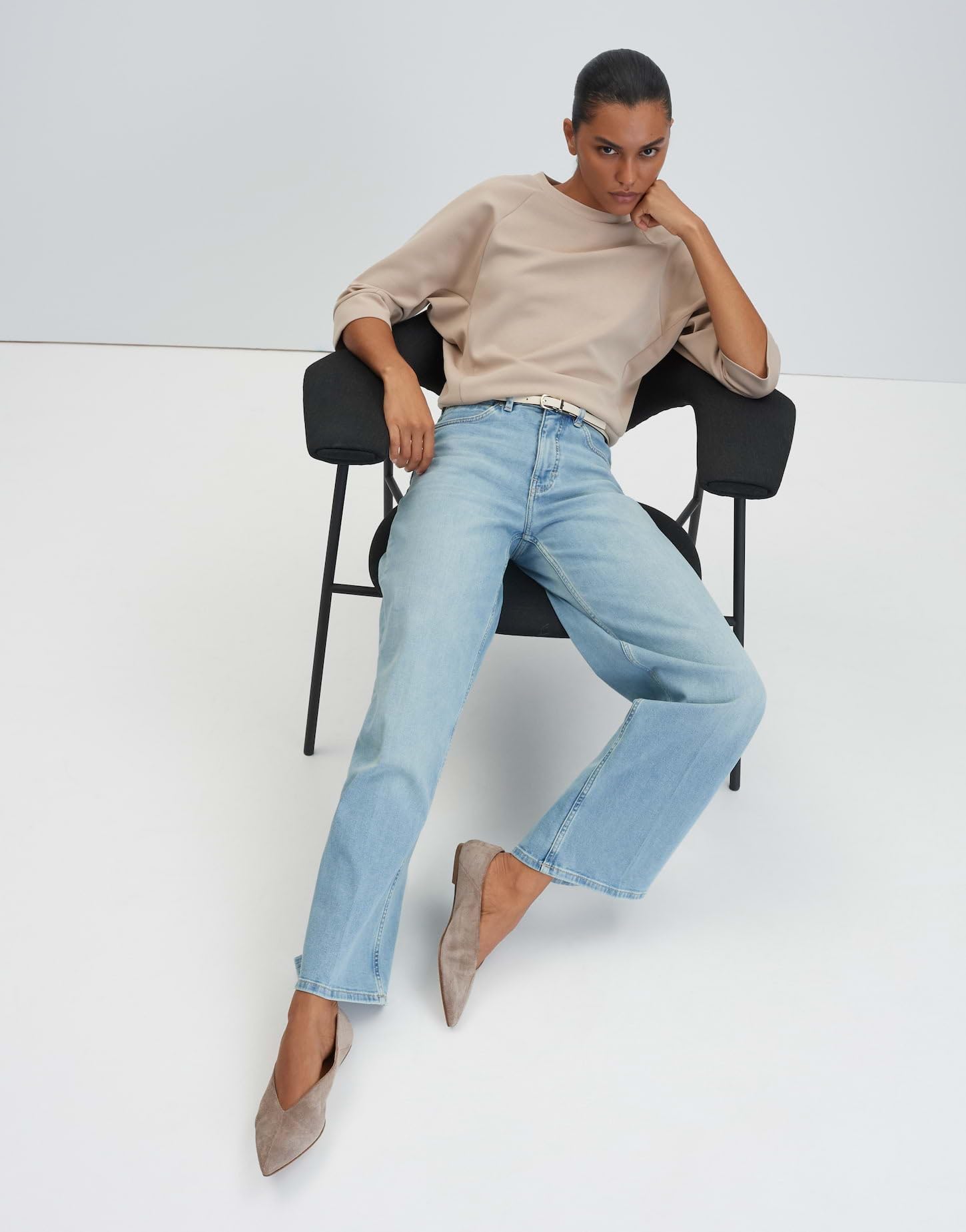 someday Damen Wide | CELLMA Iconic Wide Leg Denim aus BCI Cotton Mix Mid Rise