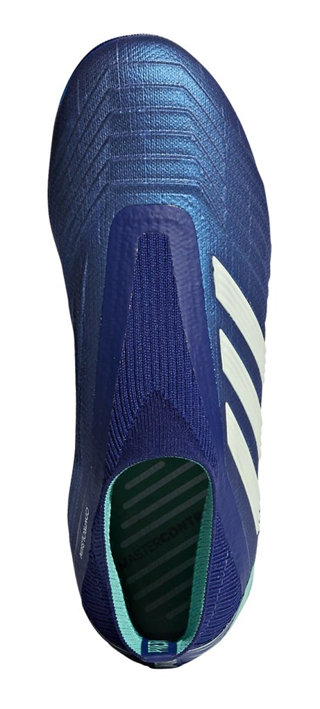 adidas 18+ FG Soccer Cleats, 6.0 D(M) US, Footwear Unity Ink/Aero Green