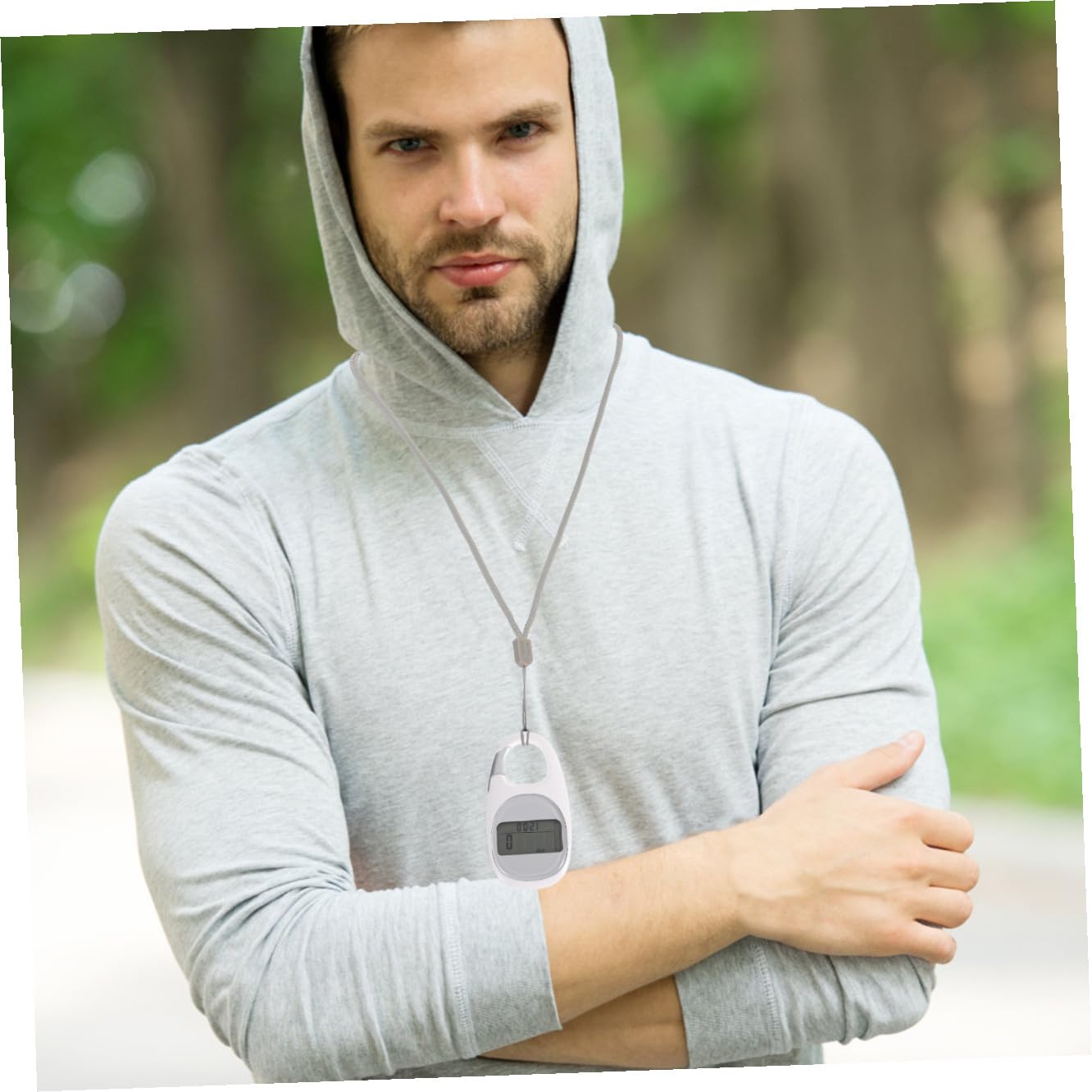 Toddmomy pédomètre Compteur de Ceinture traqueur Nombre Poignet Compteur de Marche Tracker calorique Accessoires de Marche compteurs de comptoir Abdos Blanche Couleur Aléatoire