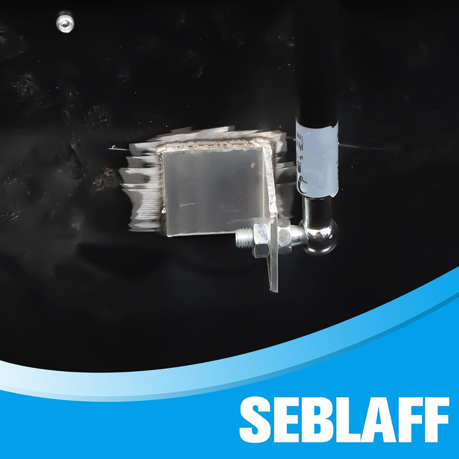 20 Inch Aluminum Tool Box Heavy Duty Trailer Toolbox Replacement for Pick Up Truck Bed ATV RV Trailer