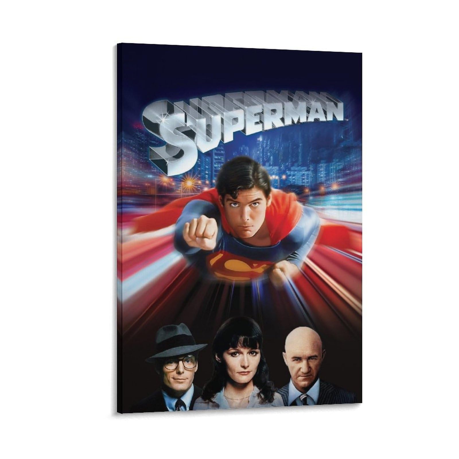 Amazon.co.jp: 映画ポスター スーパーマン ポスター 装飾画 キャンバス