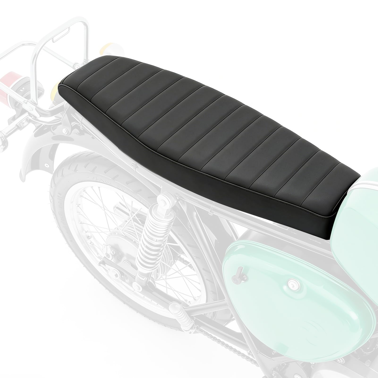 Motorradkissen kompatibel mit Simson S50 S51 S70, Motorrad Sitzpolster für lange Fahrten, Physisch Atmungsaktiv