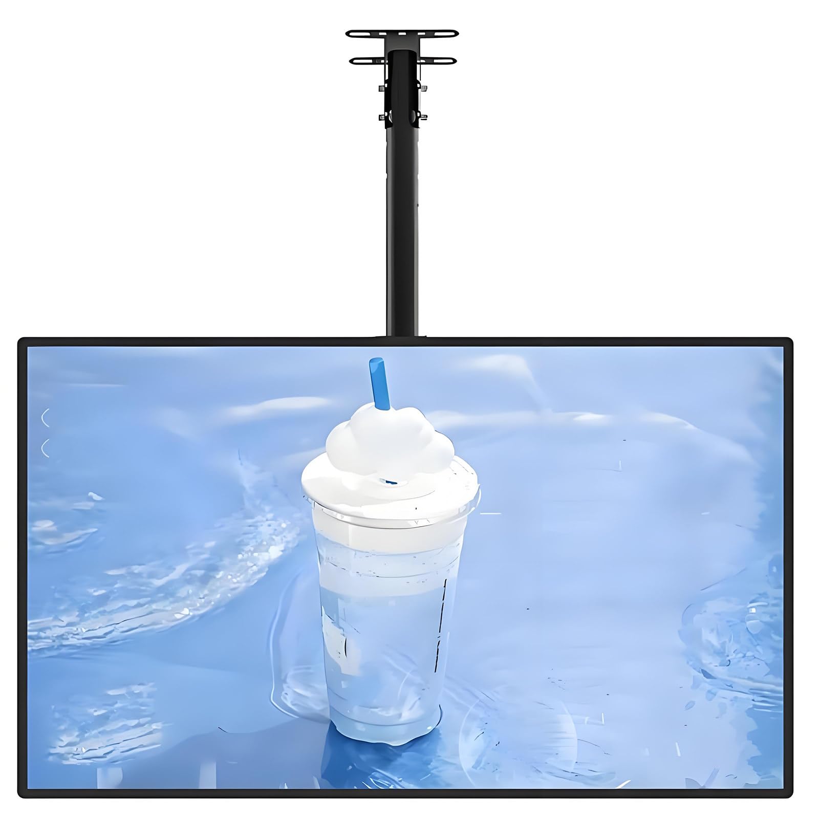 Caja de luz LED, tablero de menú retroiluminado para restaurantes y cafeterías, pantalla vertical de pared, 40 x 60 cm