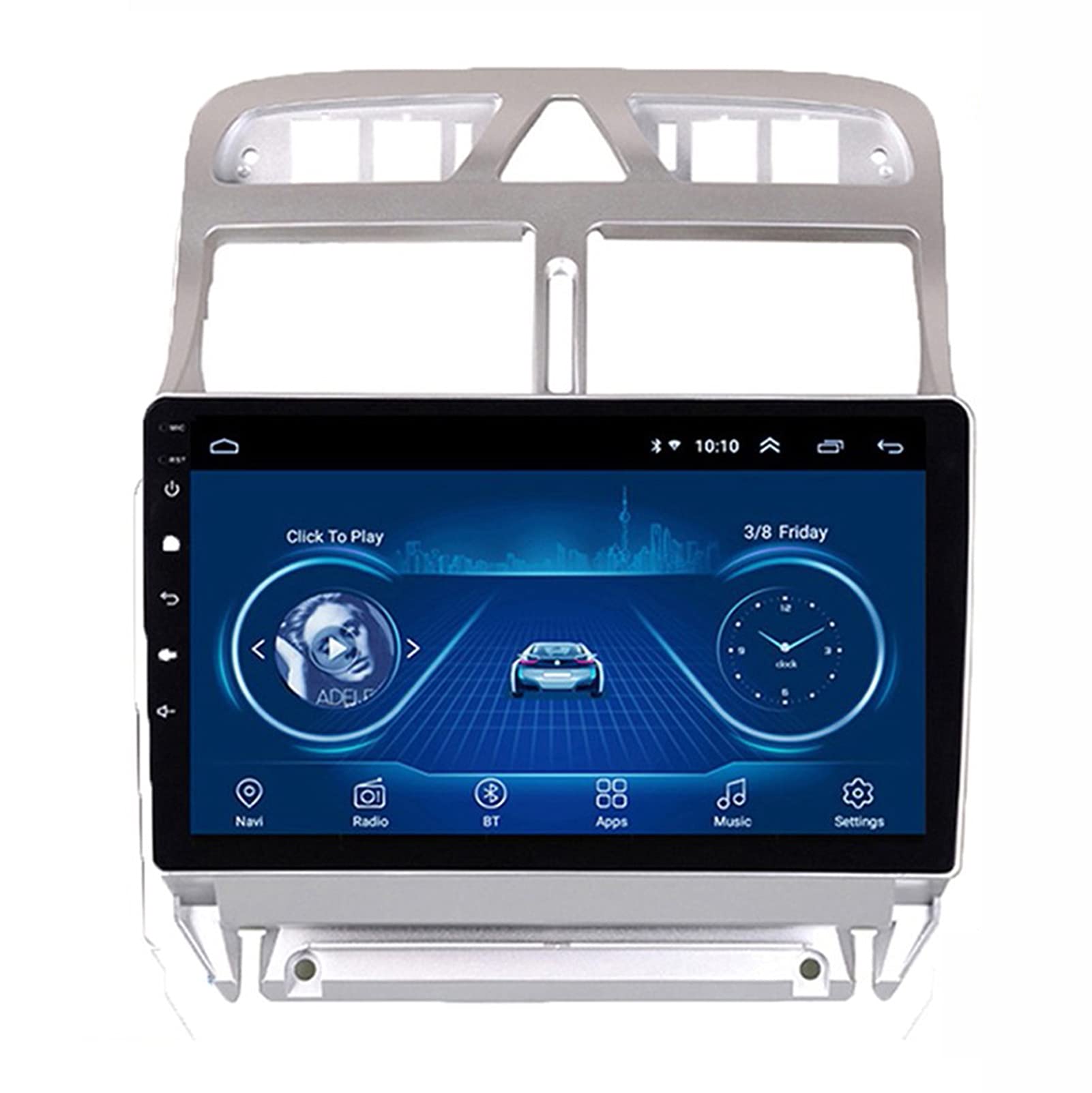 Car stereo para Peugeot 307: viaja con GPS, música por Bluetooth y pantalla multimedia