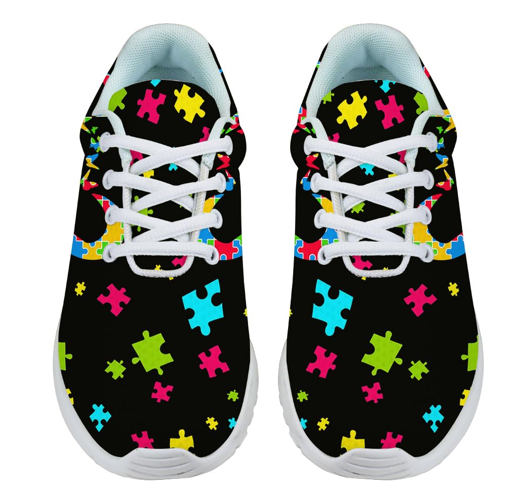 Autism Shoes for Women Men Trail Running Casual Fashion Sneakers Slip-on Tennis Shoes