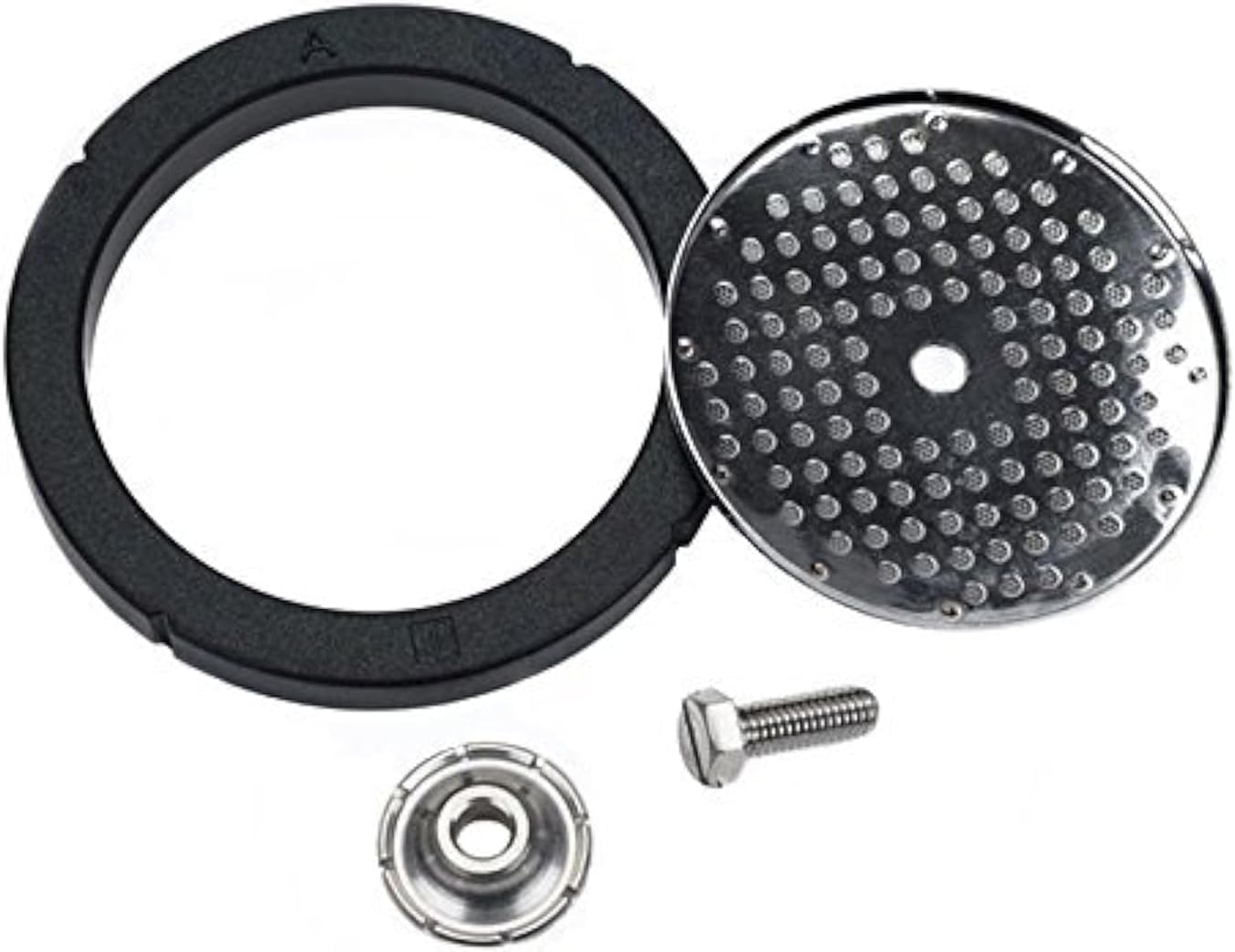 4-Piece Group Head Repair Kit Replacement Compatible with Rancilio Espresso Machines – Includes Gasket, Shower Screen, Screw & Jet Breaker
