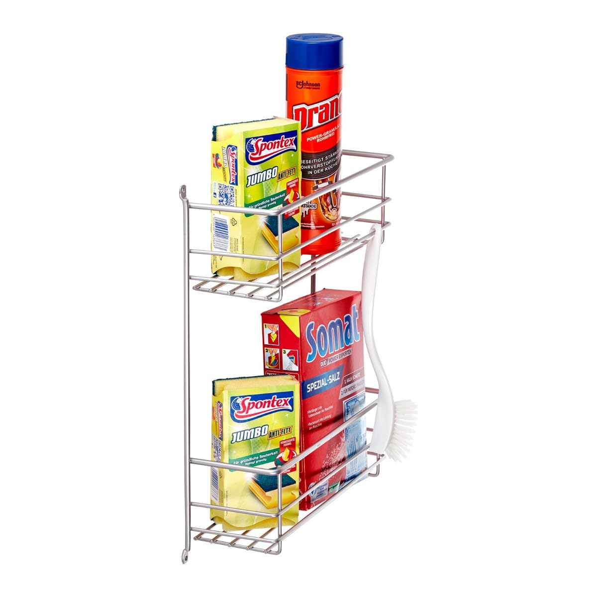 Kesseböhmer Étagère à épices 380 x 271 x 80 mm, 1 pièce, effet acier