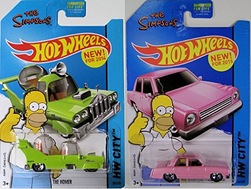 Amazon.com: 2015 Hot Wheels The Simpsons Hw City The Homer
