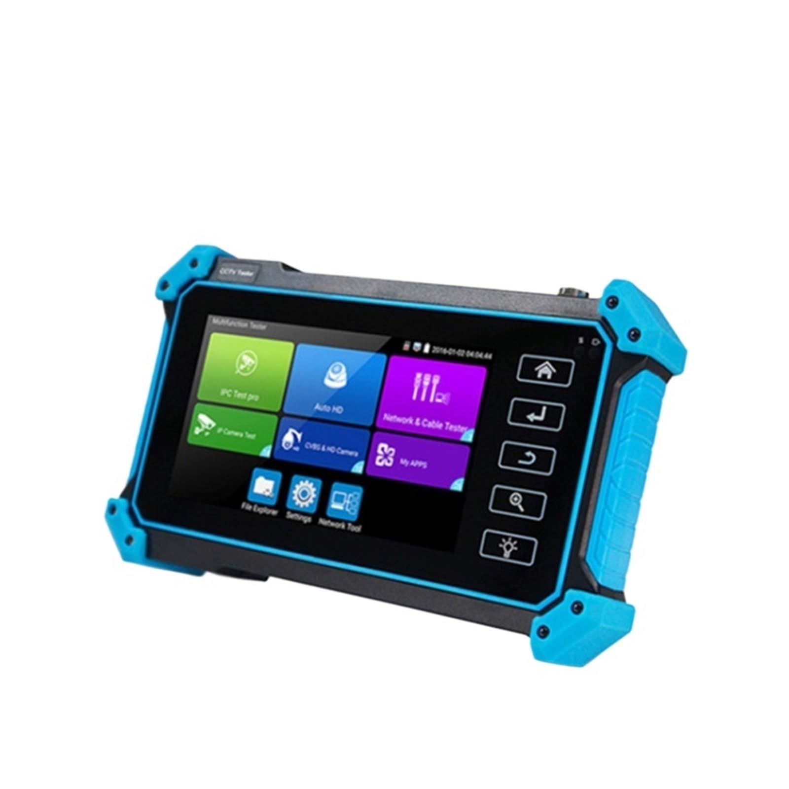 CCTV Tester, CCTV Tester IPC-5200C Plus 5.4inch IPS Touch Screen 8MP IP CVI TVI AHD Analog IN 1 VGA 4K HD Input Camera(IPC-5200C Plus)