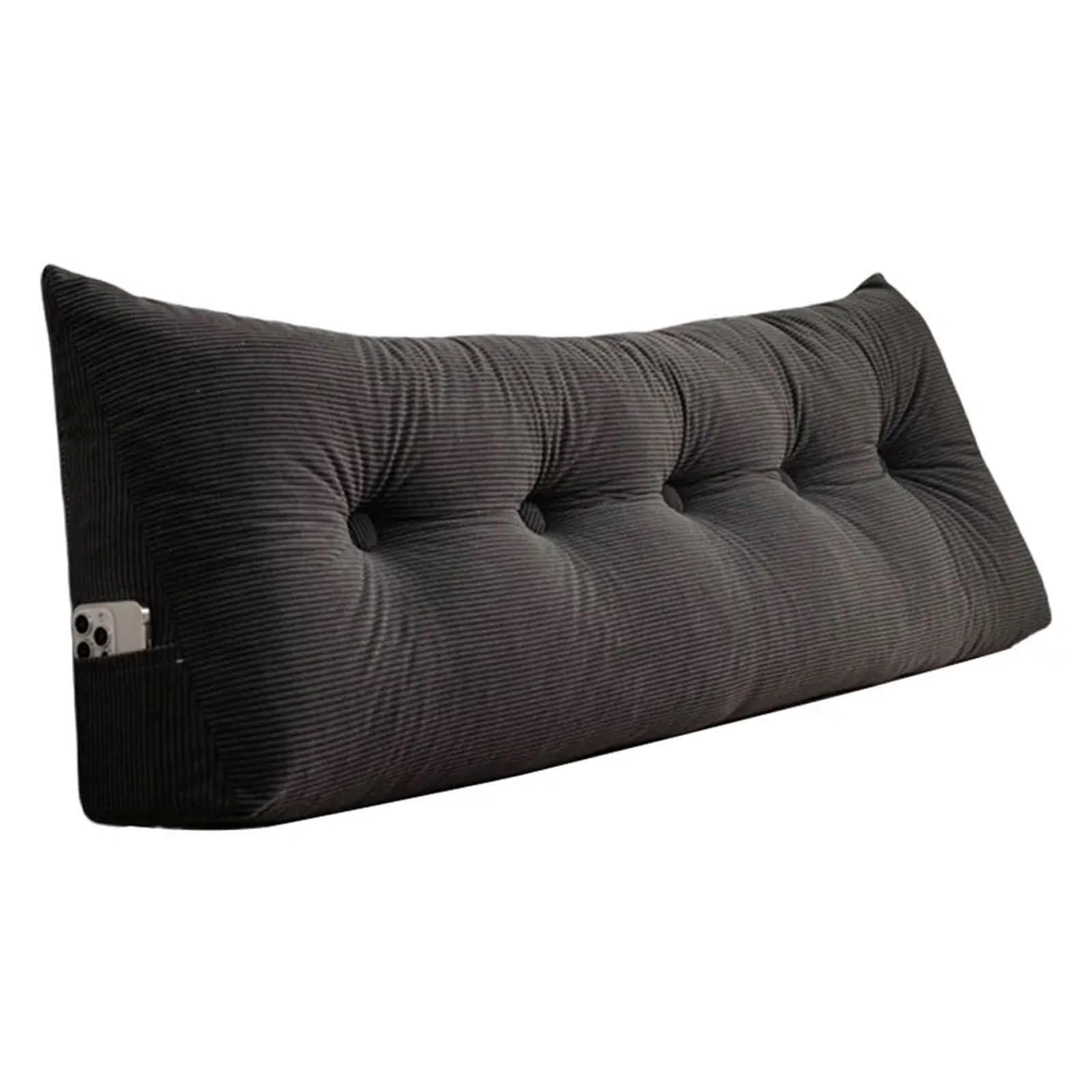 JANXELNOVA Triangular Wedge Headboard Pillow Headboard Long Backrest Positioning Support Reading Bolster Pillow for Bed Sofa(Color2)