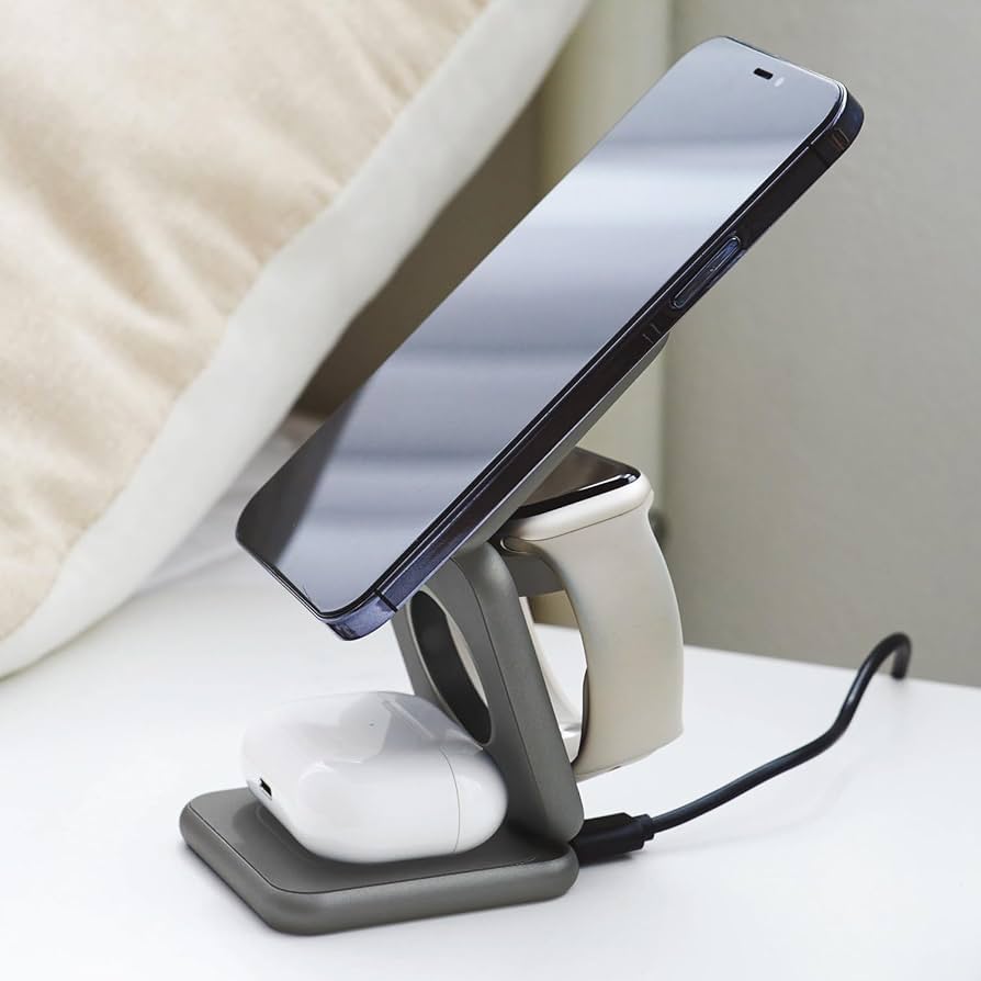 SHIMANO, RYOBI,PENNリール(全て3台)充電器付き Amazon.co.jp: Redbean 折りたたみ式 3 in 1 ワイヤレス充電器