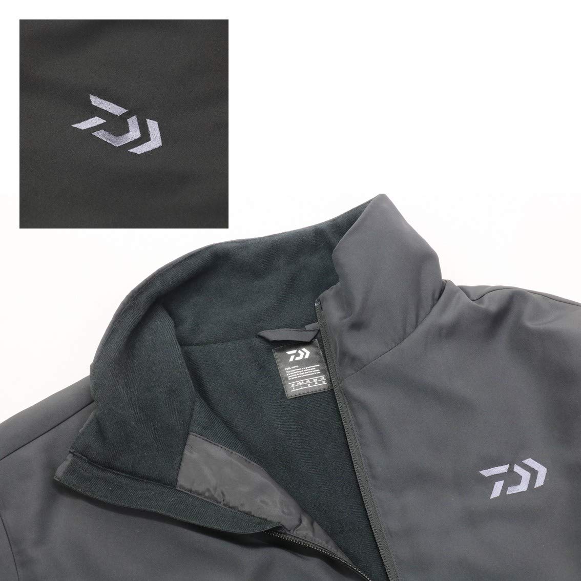美品　Daiwa ダイワ　DJ-5520A 中綿入りミドラー Lサイズ Amazon.co.jp: ダイワ(DAIWA) 中綿入りミドラージャケット ブラック L
