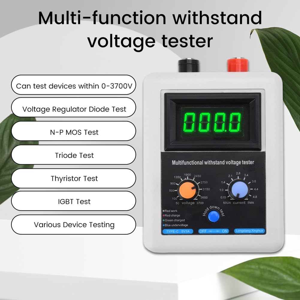 0 V - 3500 V IGBT-Spannungsfähigkeit Transistortester Diode MOS Triode LED Spannungsfähigkeit für MOV-Tester Grün