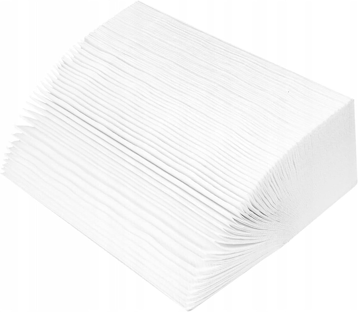8000 Blatt Papierhandtücher ZEFIR Falthandtücher Papierhandtuchspender Premium, extra weiche Zickzack, V/ZZ-Falz, 2lagig 23 x 21 cm ZZ-Falz weiß, Cellulose!!!