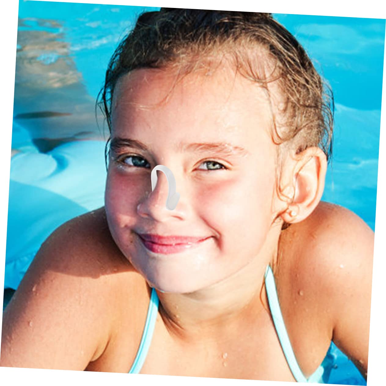 BESPORTBLE 30 Kartons Schwimmender Nasenclip Unsichtbare Nasenstöpsel Nasenzange Nasenhalter Zum Schwimmen Professionelle Stecker Nasenclips Weiß Spielzeug Silikon Anti-erstickungswasser