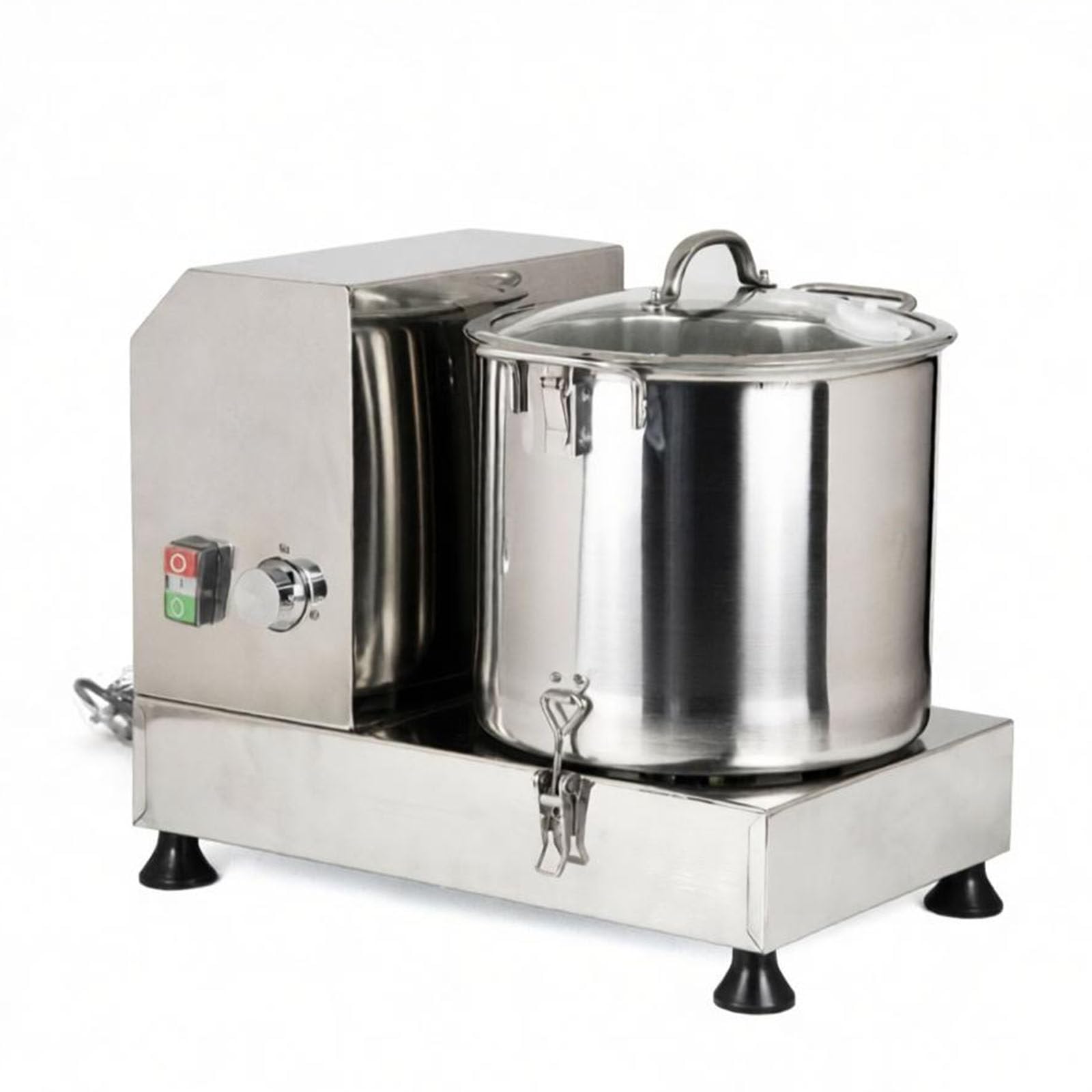 Picadora Verduras,Procesador Alimentos Acero Inoxidable 6L