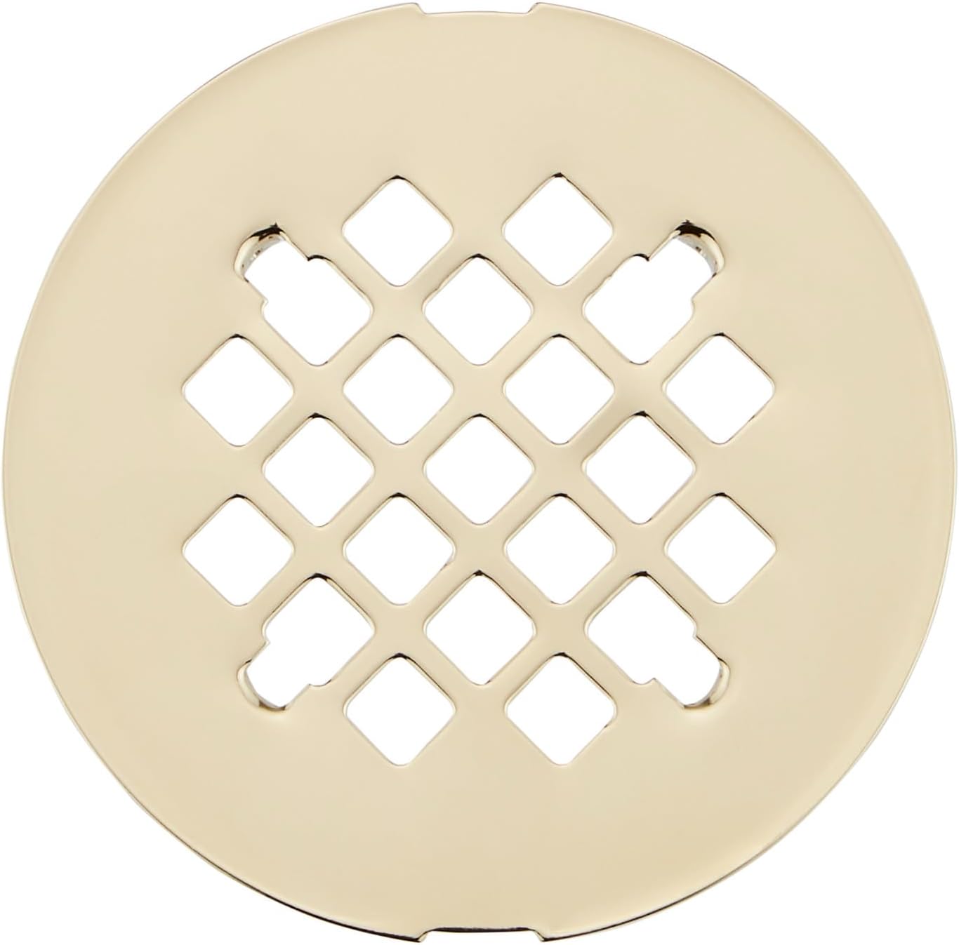 Signature Hardware 932343 FundamentALL 4-1/2" Round Snap-in Shower Drain Cover - Chrome