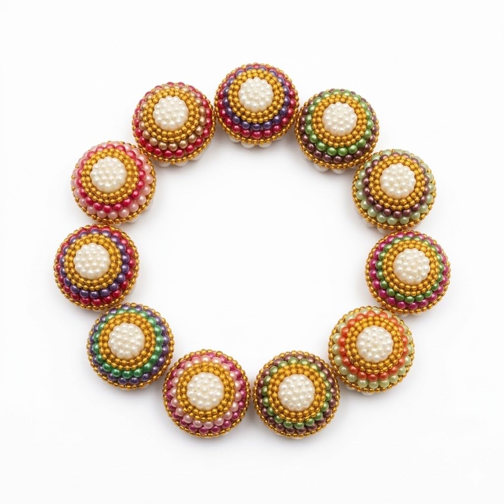 Decorative Multi Color supari use in saptapadi.(Pack of 11 Pcs)-image-33