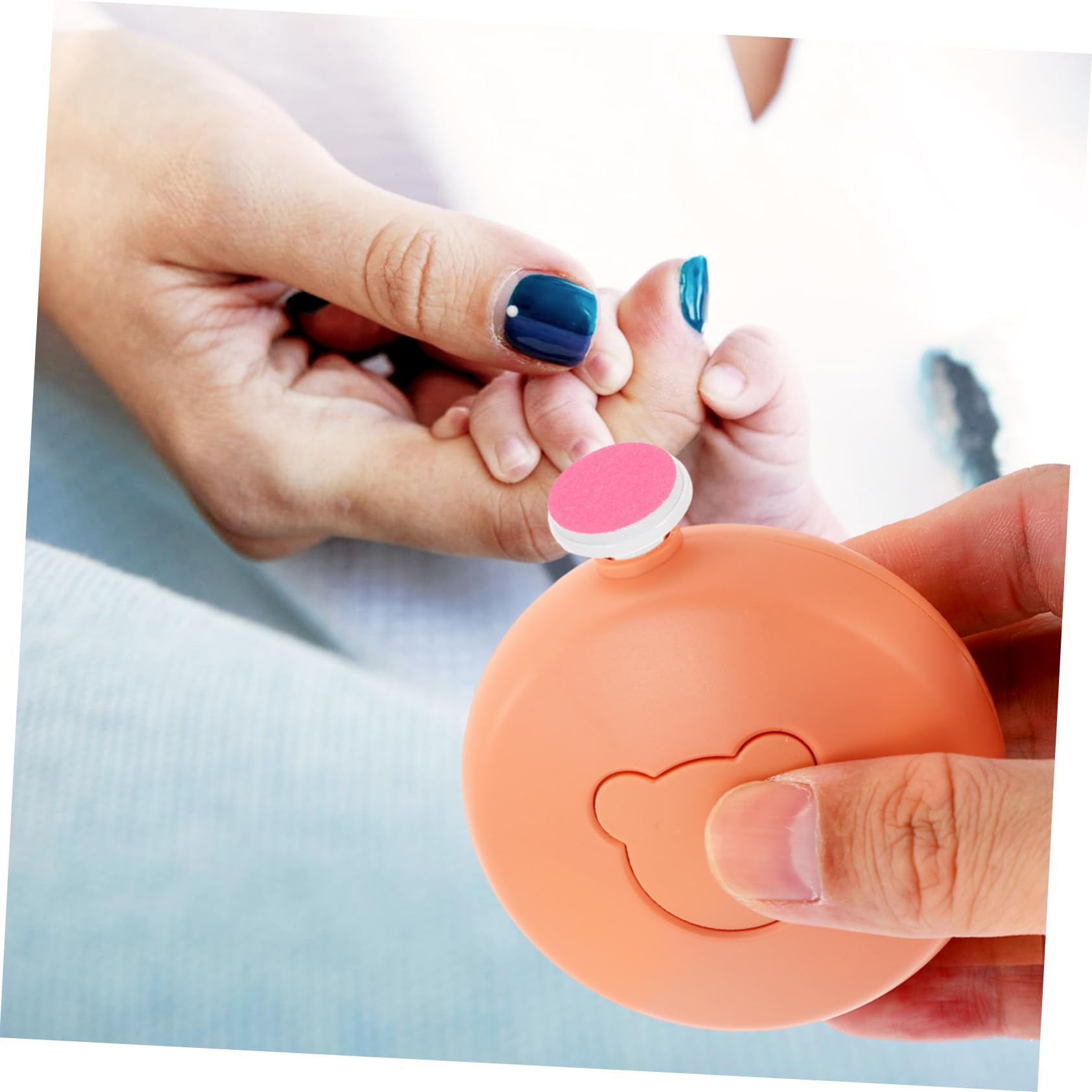 Almohadillas de Repuesto para Lima de Uñas de Ñiño 12piezas Rojo | Abrasivo Papel y Plástico, para Uñas de Manos y Pies, Uso Seguro, Diseño Práctico