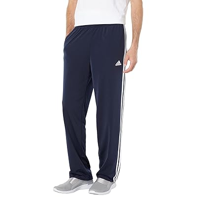 adidas Essentials 3 Stripes Tricot Open Hem Pants Men
