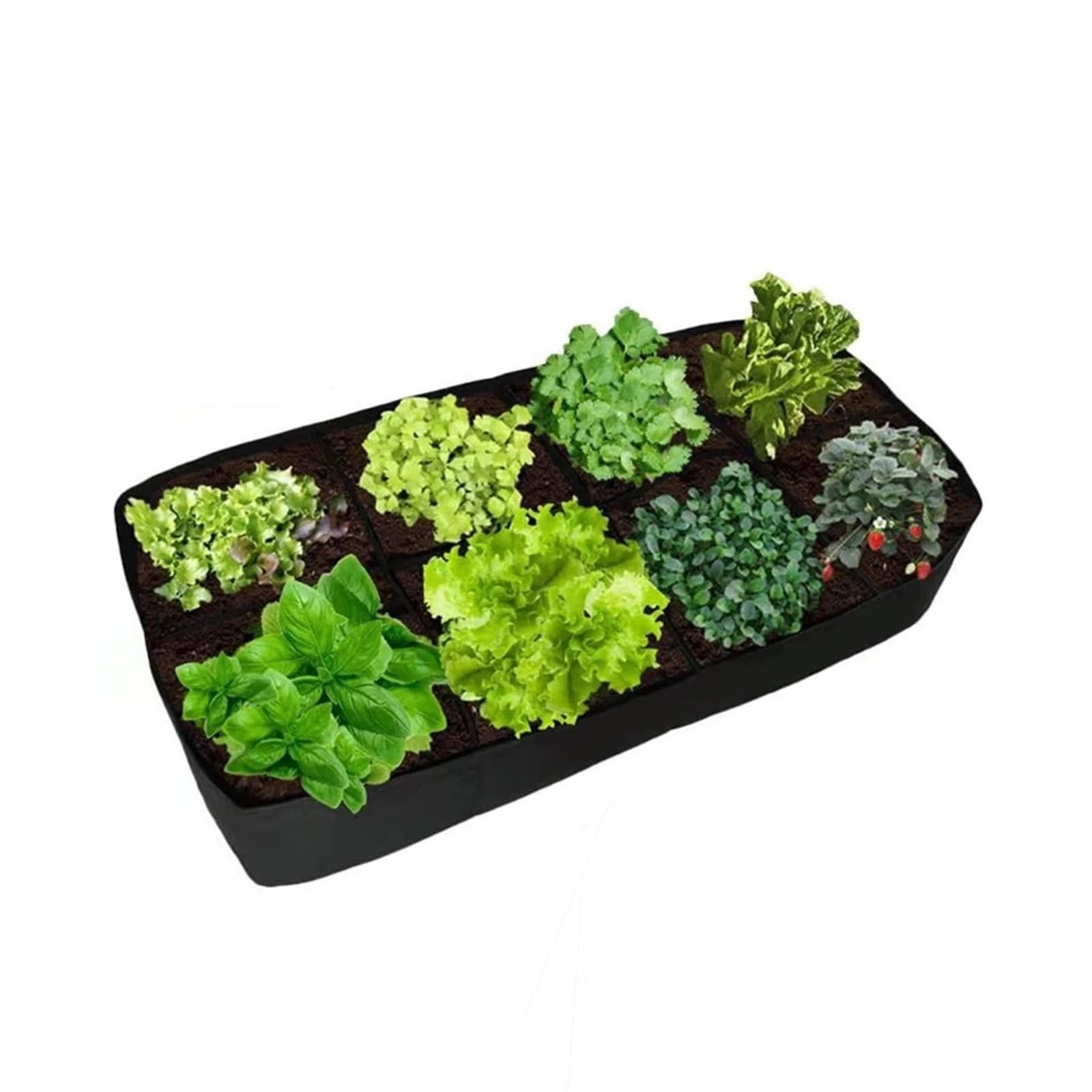 Sac plantation rectangulaire pour légumes : créez votre lit jardin surélevé sur le balcon