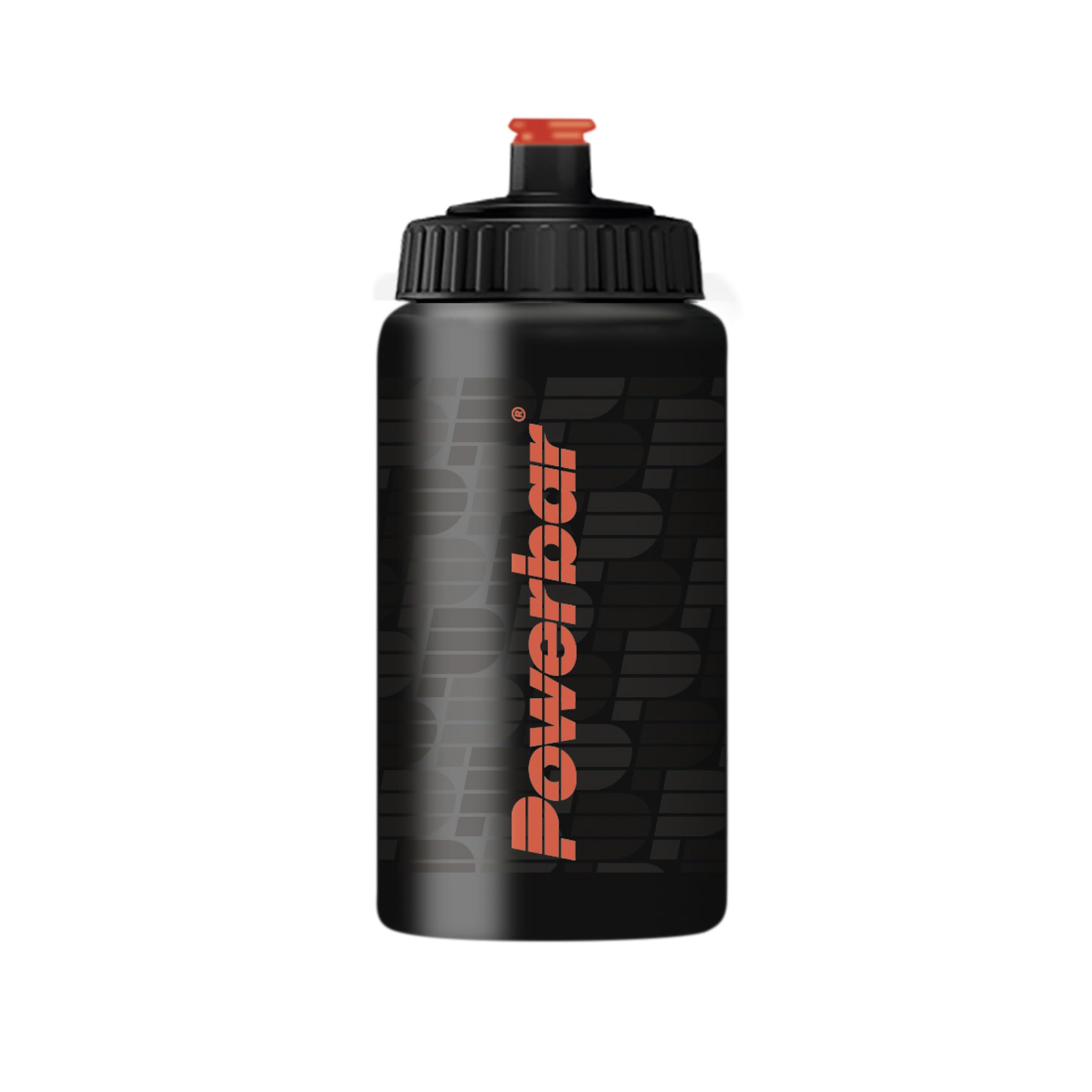 Powerbar Black - Sports Water Bottle - Leak-Proof & Dishwasher Safe, Bpa-Free - 500 Ml